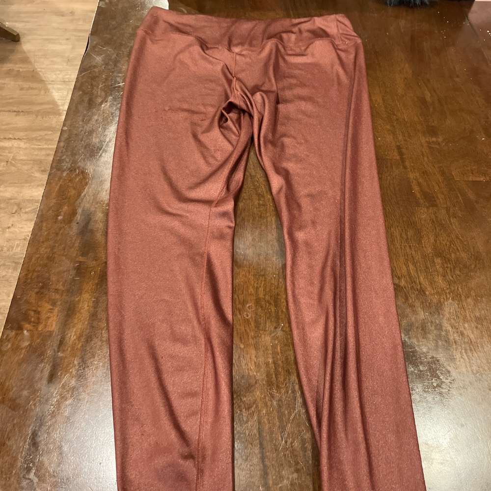 Nike brown leggings-excellent condition-XL - Picture 3 of 3